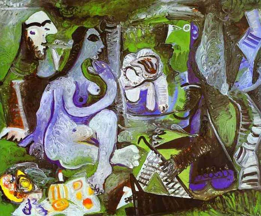 Luncheon on the Grass by Pablo Picasso