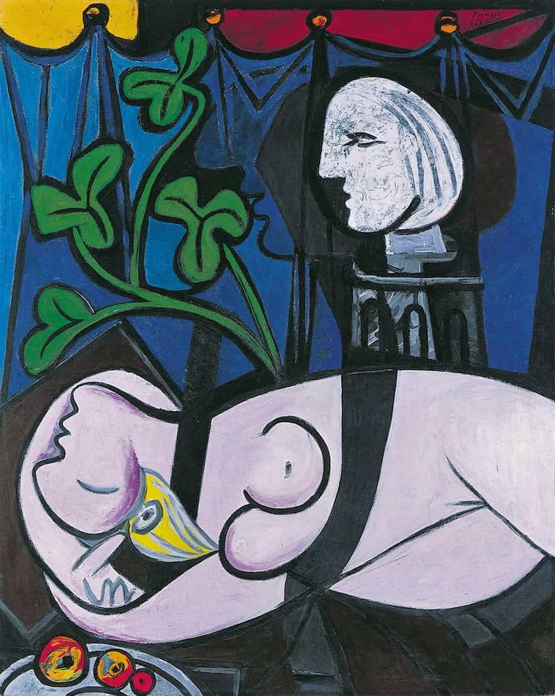 Nude, Green Leaves and Bust, 1932 by Picasso