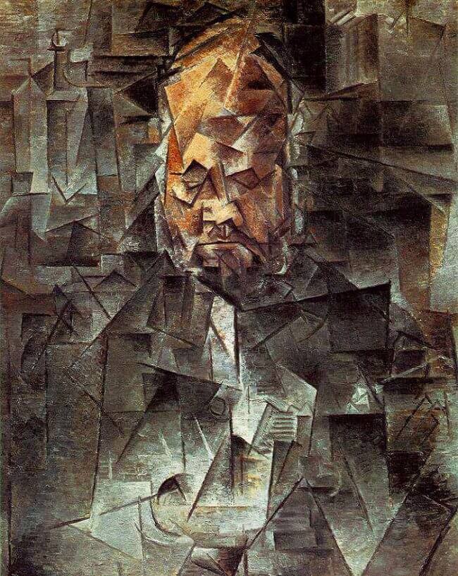 Portrait of Ambroise Vollard, 1910 by Pablo Picasso