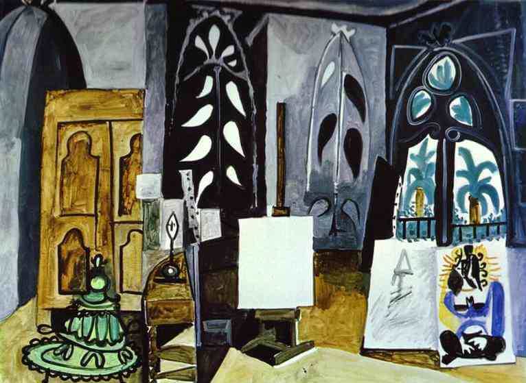 The Studio at La Californie, 1956 by Pablo Picasso