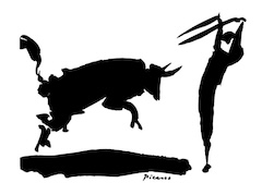 Bullfight 3 by Pablo Picasso