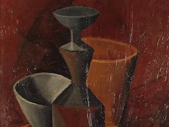 Carafe and Three Bowls by Pablo Picasso