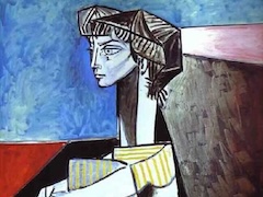 Jacqueline Kneeling by Pablo Picasso