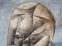 Large Bather with a Book by Pablo Picasso