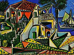 Mediterranean Landscape by Pablo Picasso