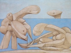 On the Beach by Pablo Picasso