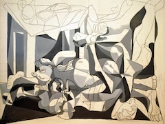 The Charnel House by Pablo Picasso