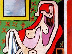 Woman in an Armchair by Pablo Picasso