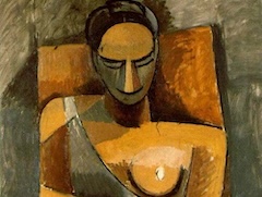 Woman with a Fan by Pablo Picasso