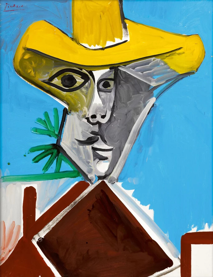 Buste d'homme, 1969 by Pablo Picasso