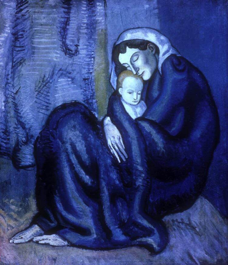 Mother and Child, 1902 by Pablo Picasso