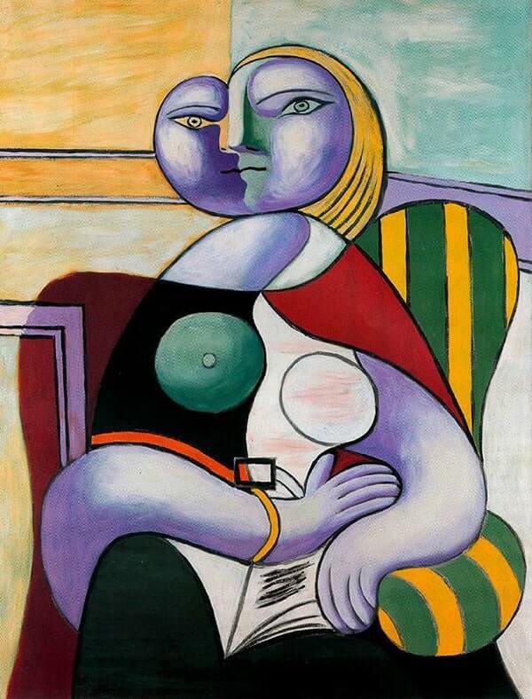 Reading, 1932 by Picasso