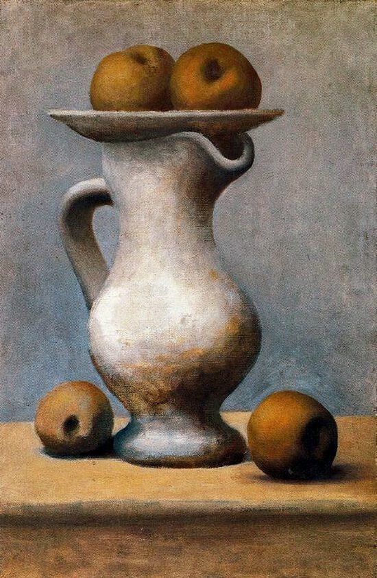 Still Life with Pitcher and Apples, 1919 by Picasso
