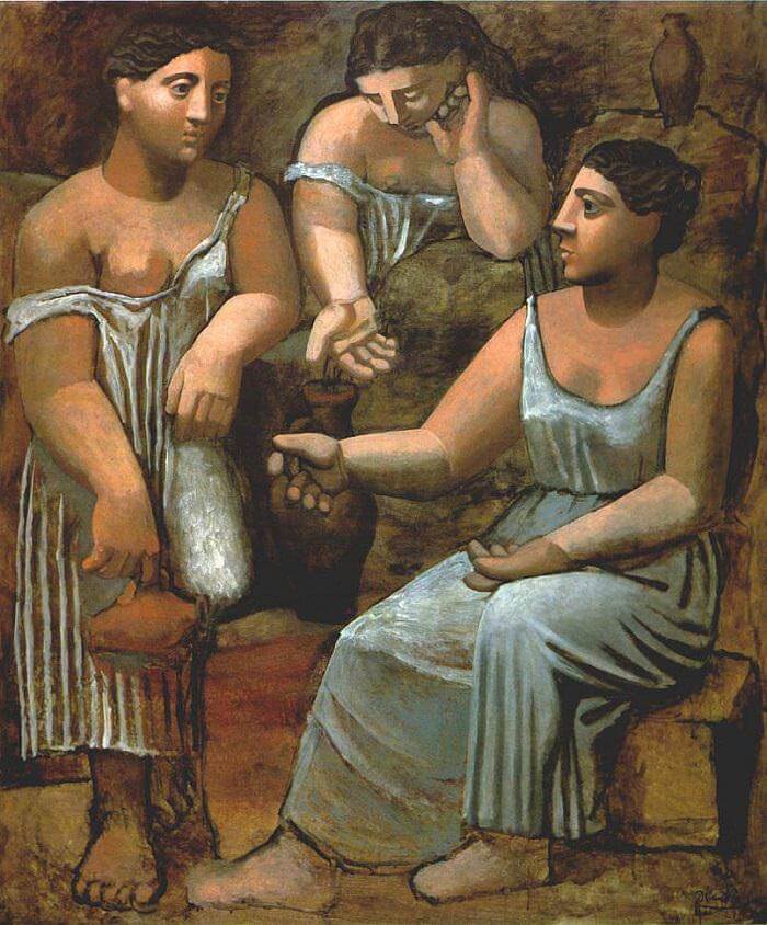 Three Women at the Spring, 1921 by Pablo Picasso