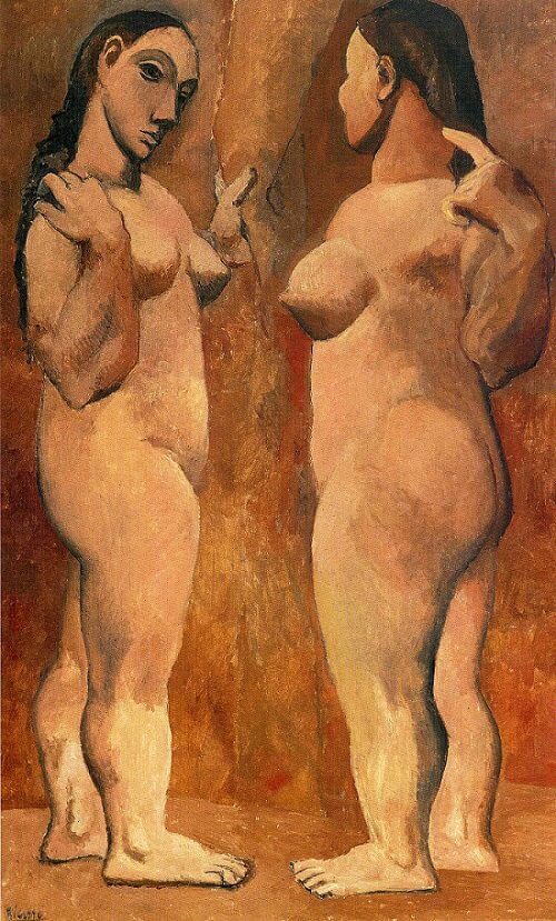 Two Nudes, 1906 by Picasso