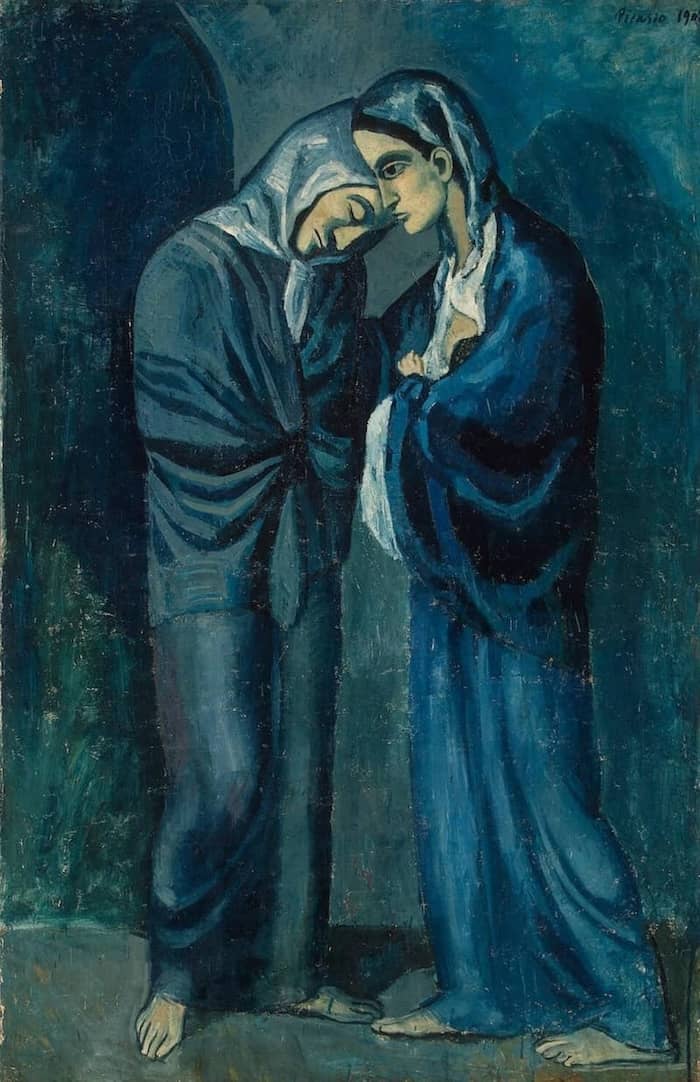 The Two Sisters, 1902 by Picasso
