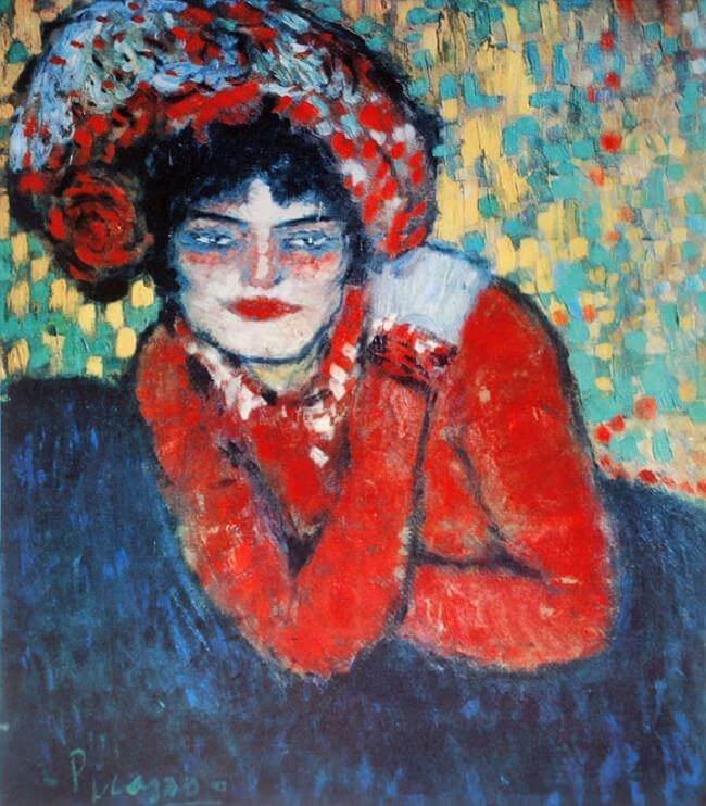 Waiting, 1901 by Pablo Picasso