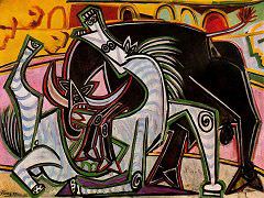 Bull Fight by Pablo Picasso